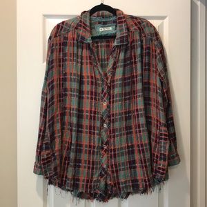 Free People / We the Free Lela Plaid Tunic